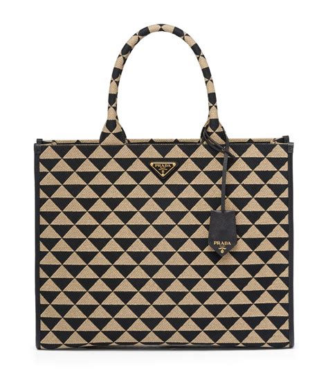 prada symbole tote bag